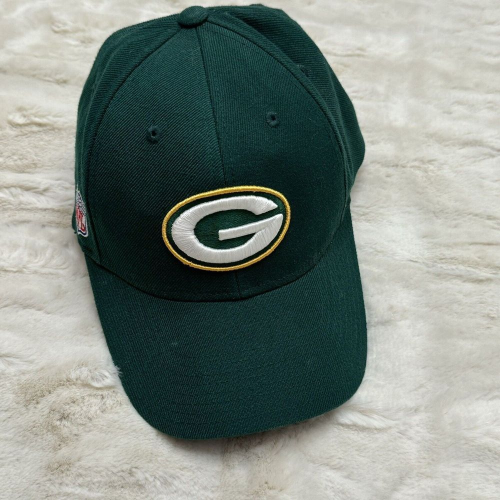 Green Bay Packers Green Reebok Hat Cap Adjustable Strap back NFL